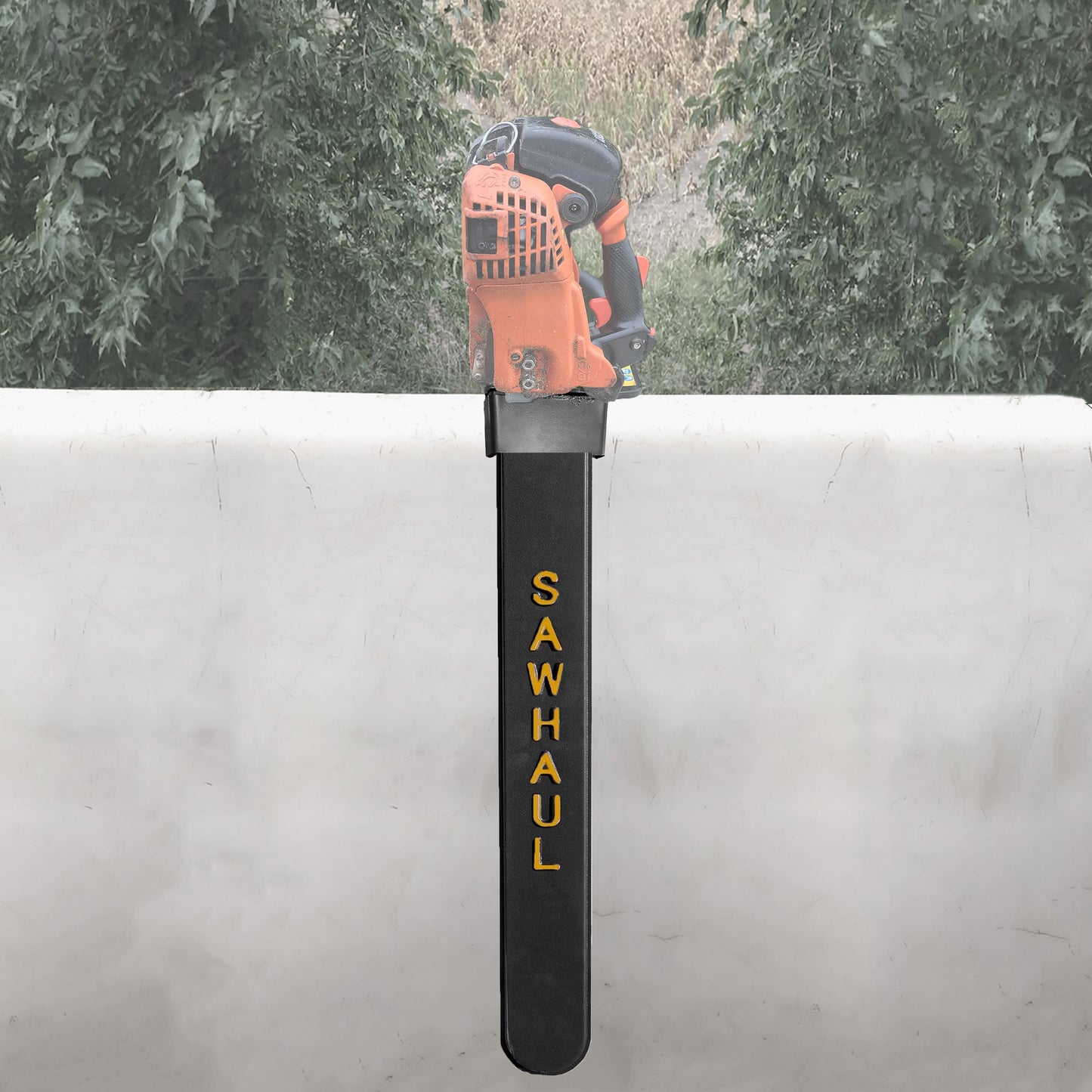 SawHaul Mount for Fiberglass Insulated Aerial Bucket Trucks