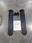 2 28" BLUE SCABBARDS WITH BASE BRACKET