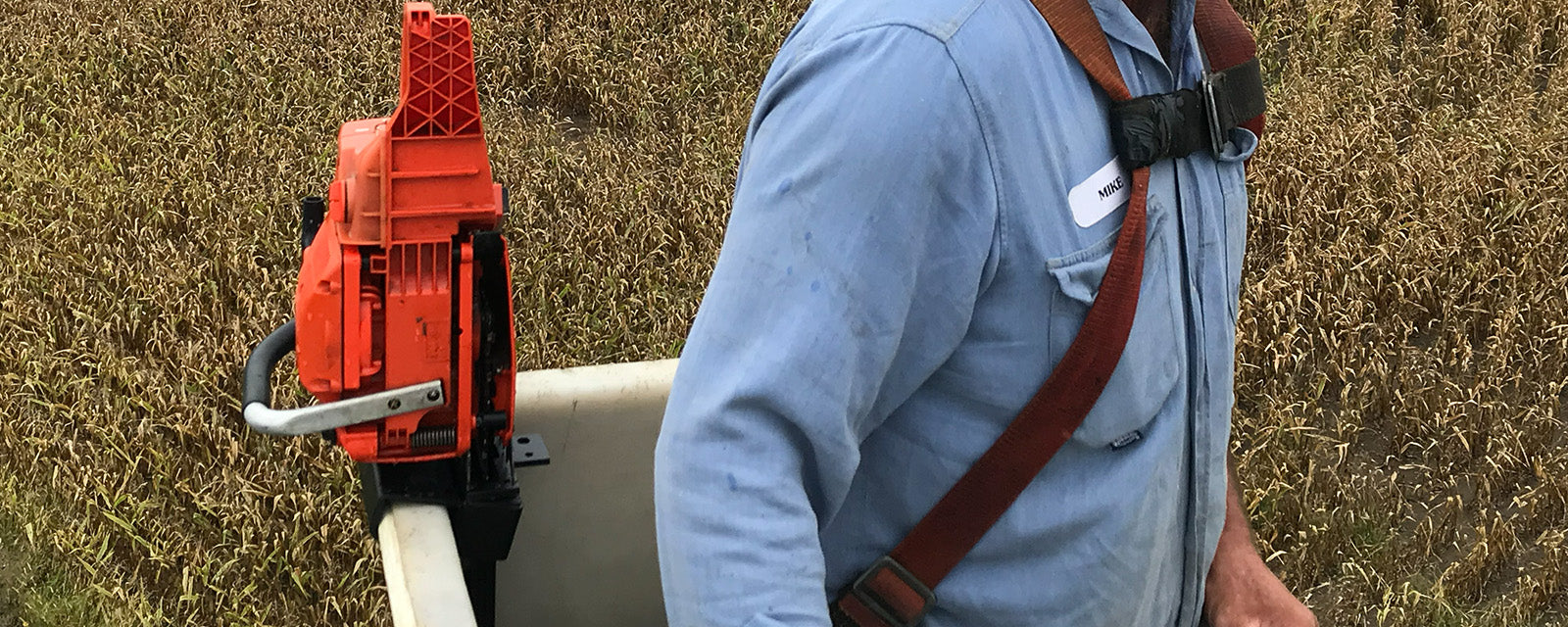 Aerial Bucket Truck Chainsaw & Tool Storage