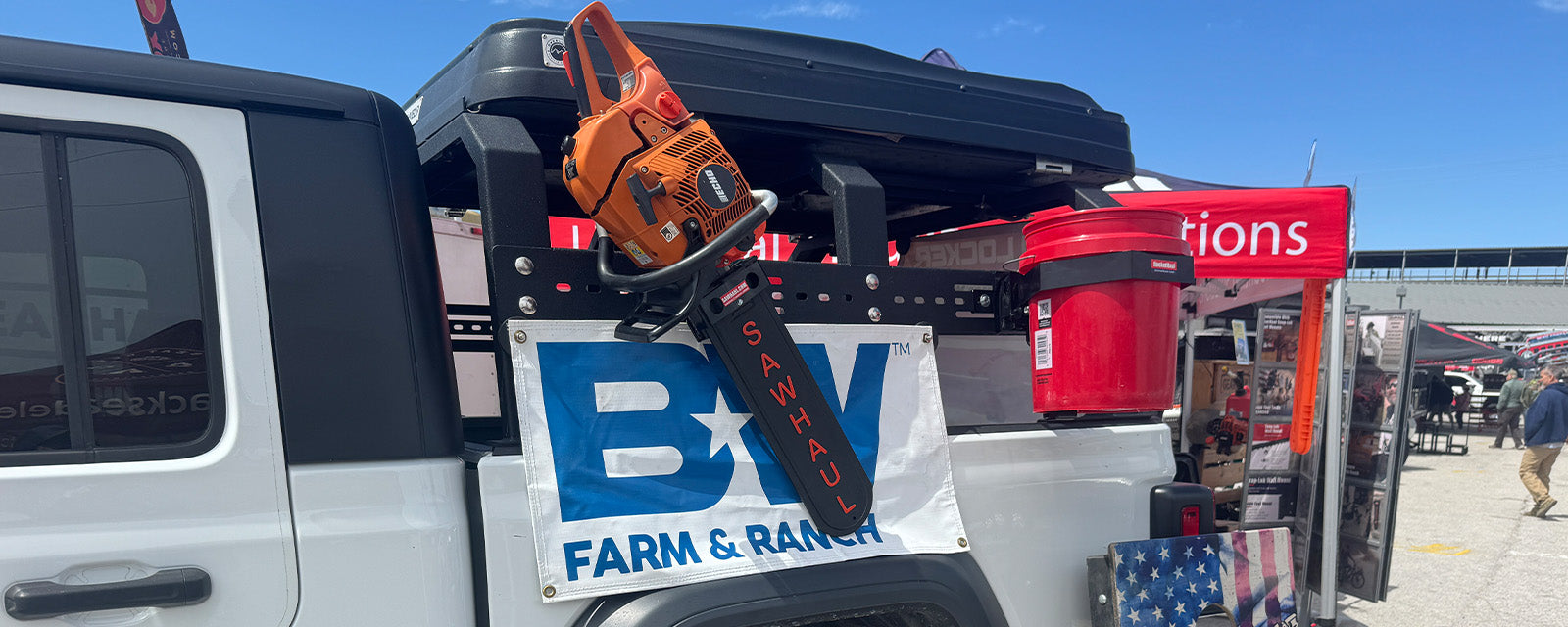 Overlanding Chainsaw Mounts & Gear Storage