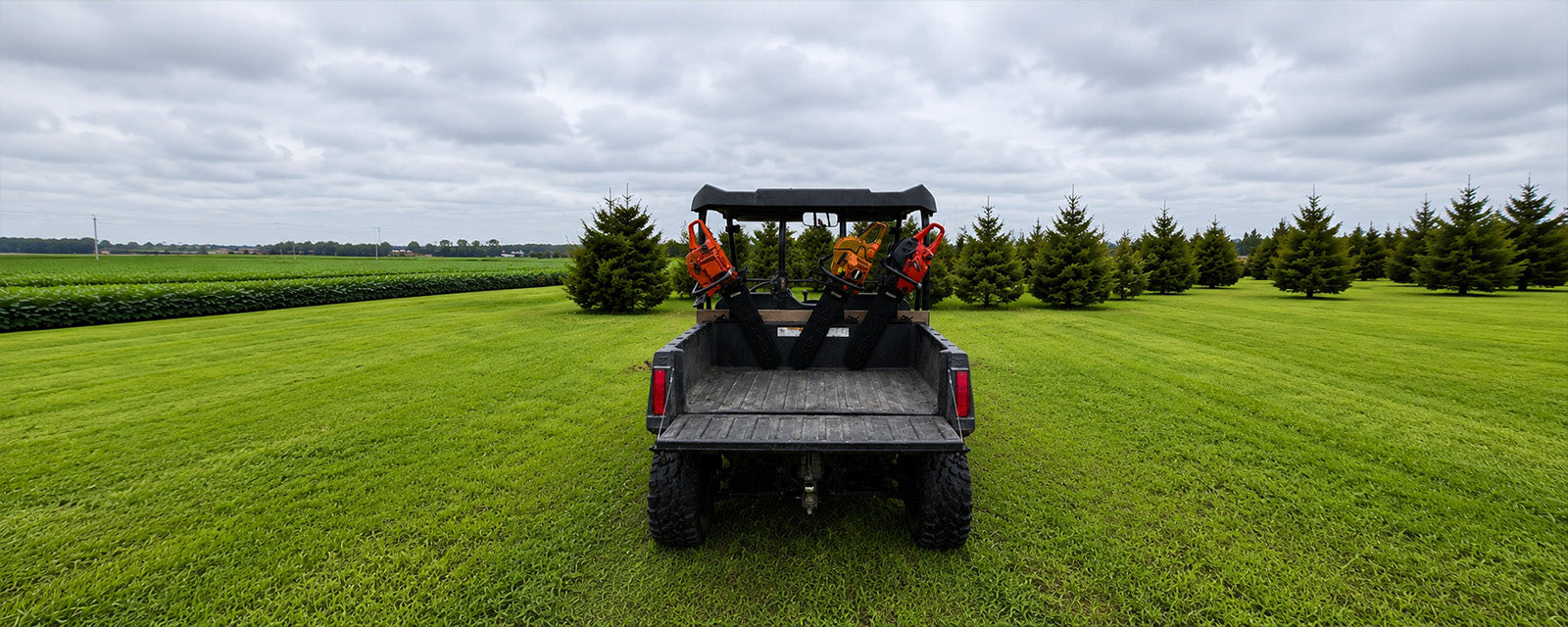 Side-by-Side Chainsaw Mounts, Tool Racks & Storage
