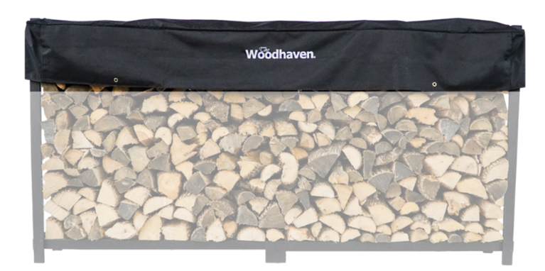 Short Firewood Rack Seasoning Cover – Woodhaven