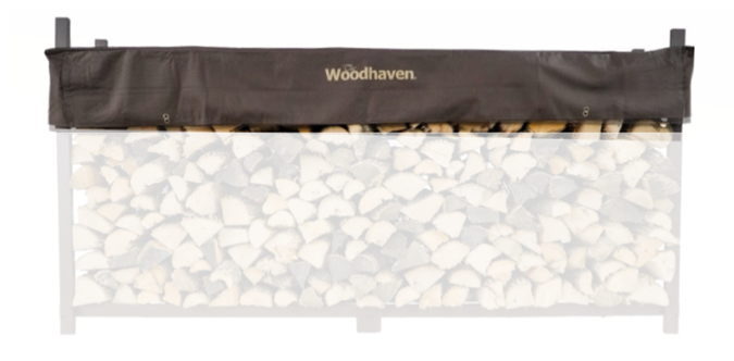 Short Firewood Rack Seasoning Cover – Woodhaven
