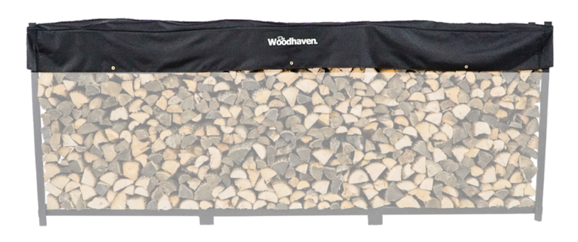 Short Firewood Rack Seasoning Cover – Woodhaven