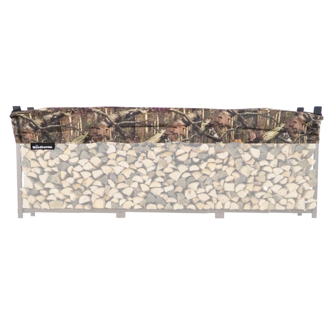 Short Firewood Rack Seasoning Cover – Woodhaven