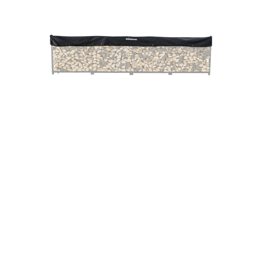 Short Firewood Rack Seasoning Cover – Woodhaven