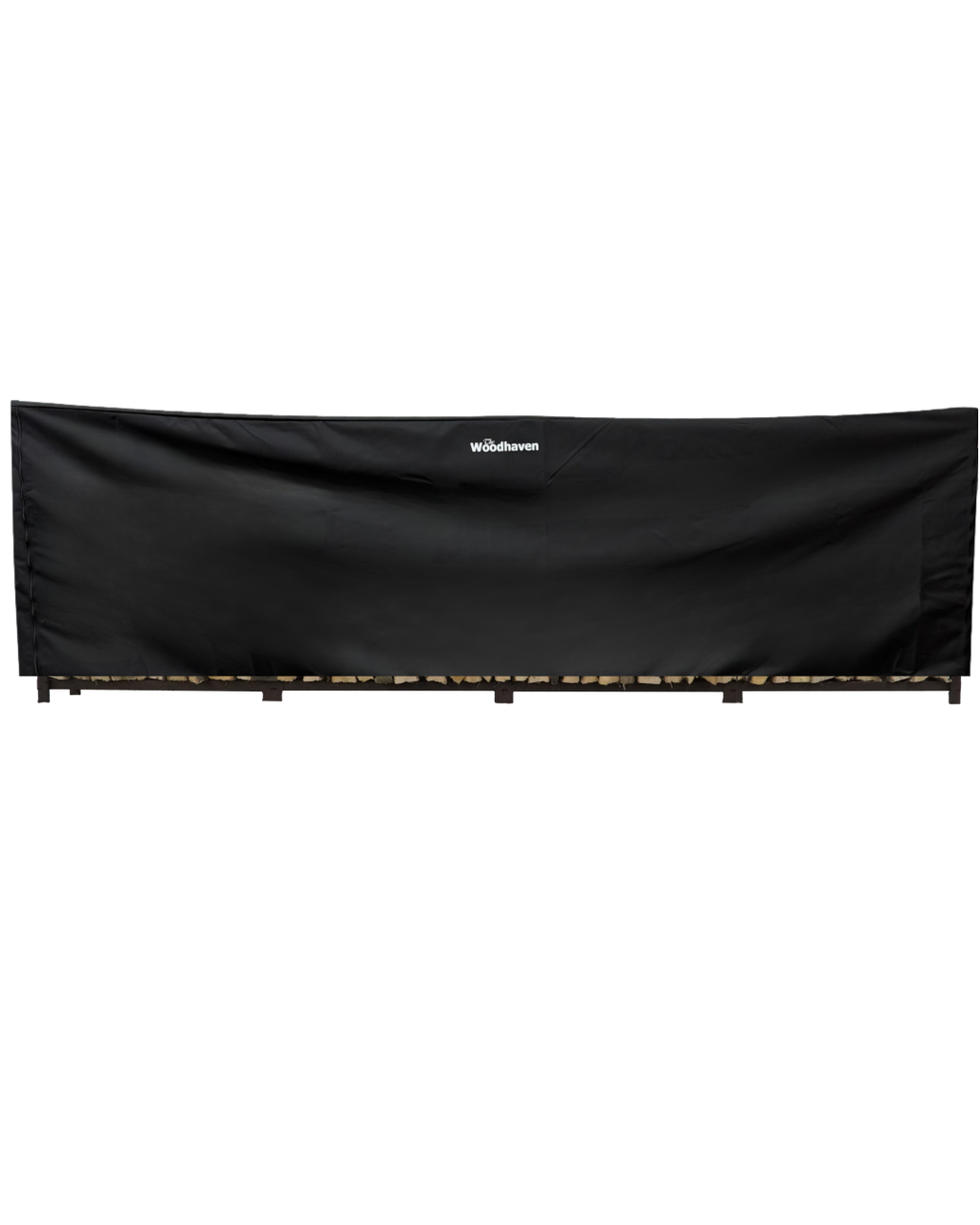 Full Firewood Rack Cover with Zipper   USA Made  Woodhaven
