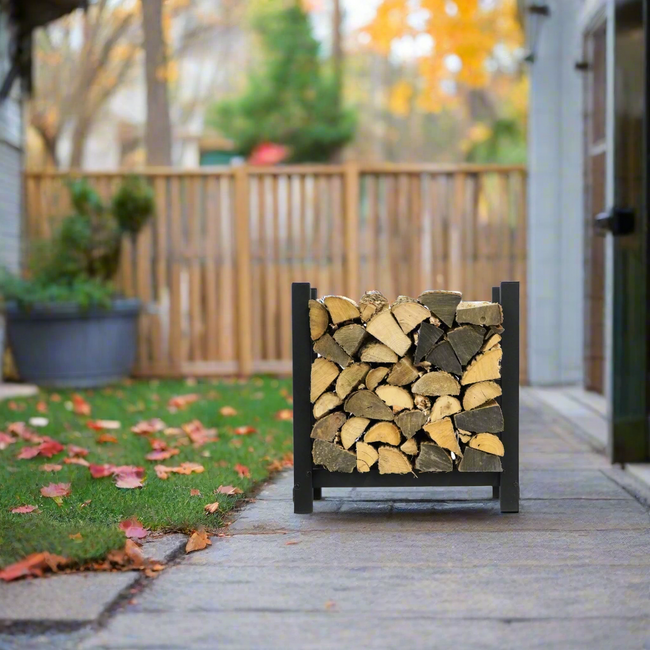 2 ft Steel Firewood Rack   Woodhaven Main Image
