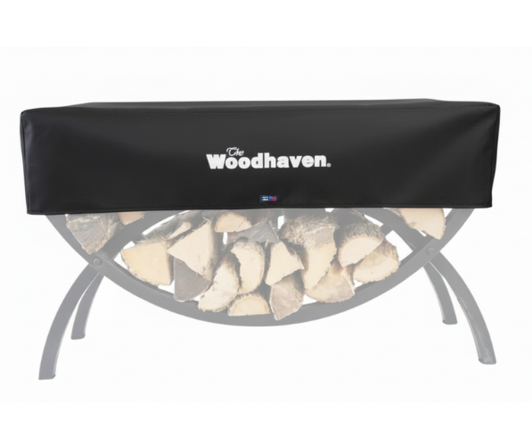 Standard Firewood Rack Seasoning Cover   USA Made   Woodhaven