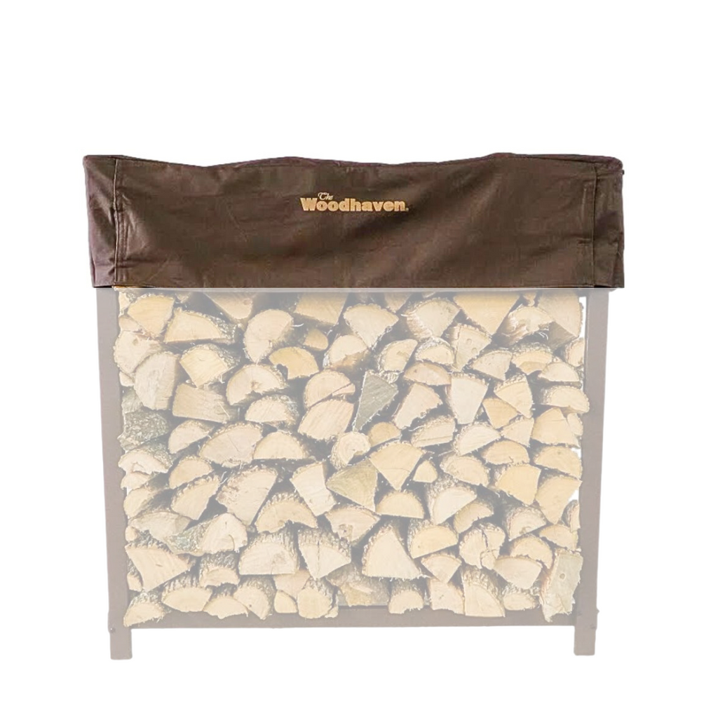 Short Firewood Rack Seasoning Cover – Woodhaven