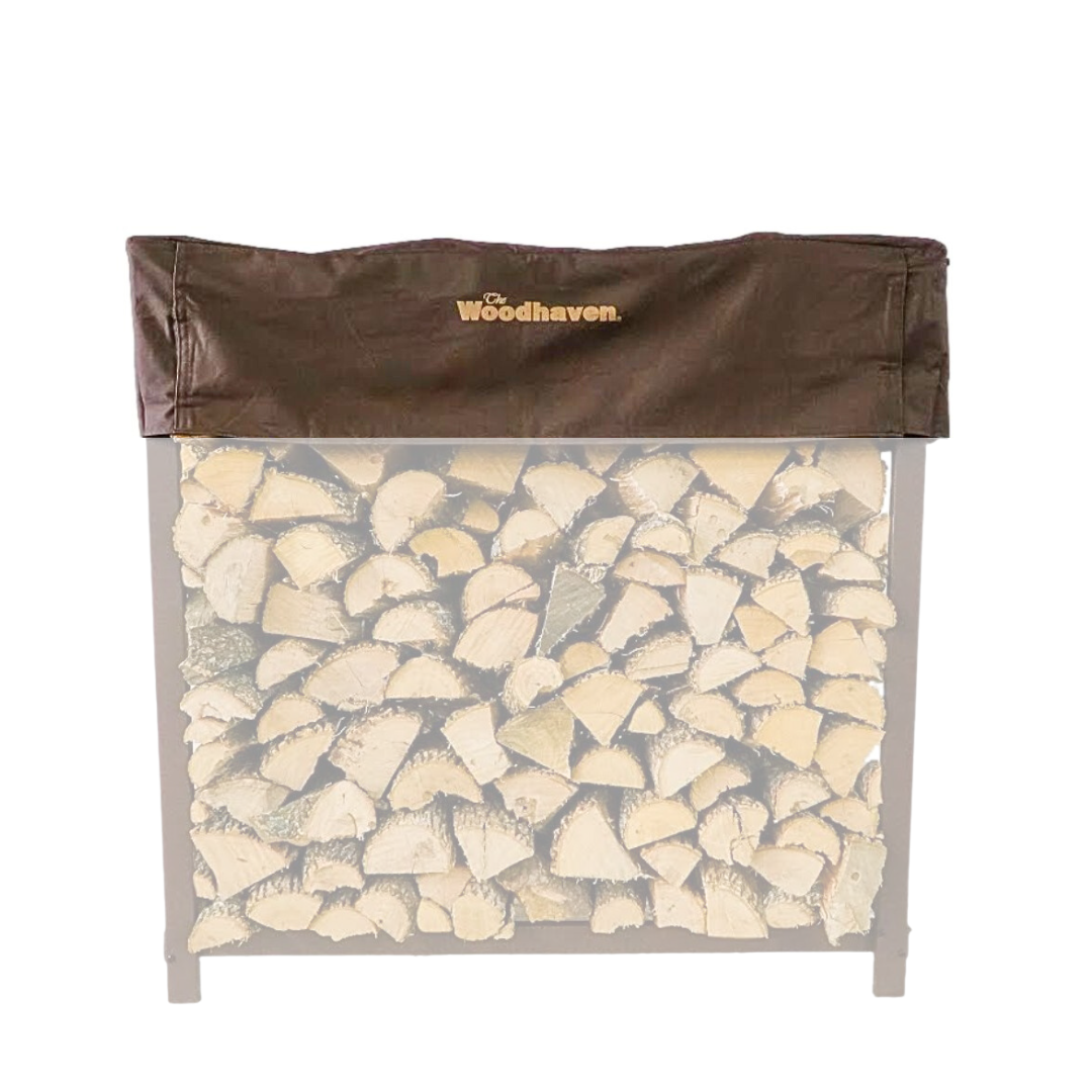 Short Firewood Rack Seasoning Cover – Woodhaven