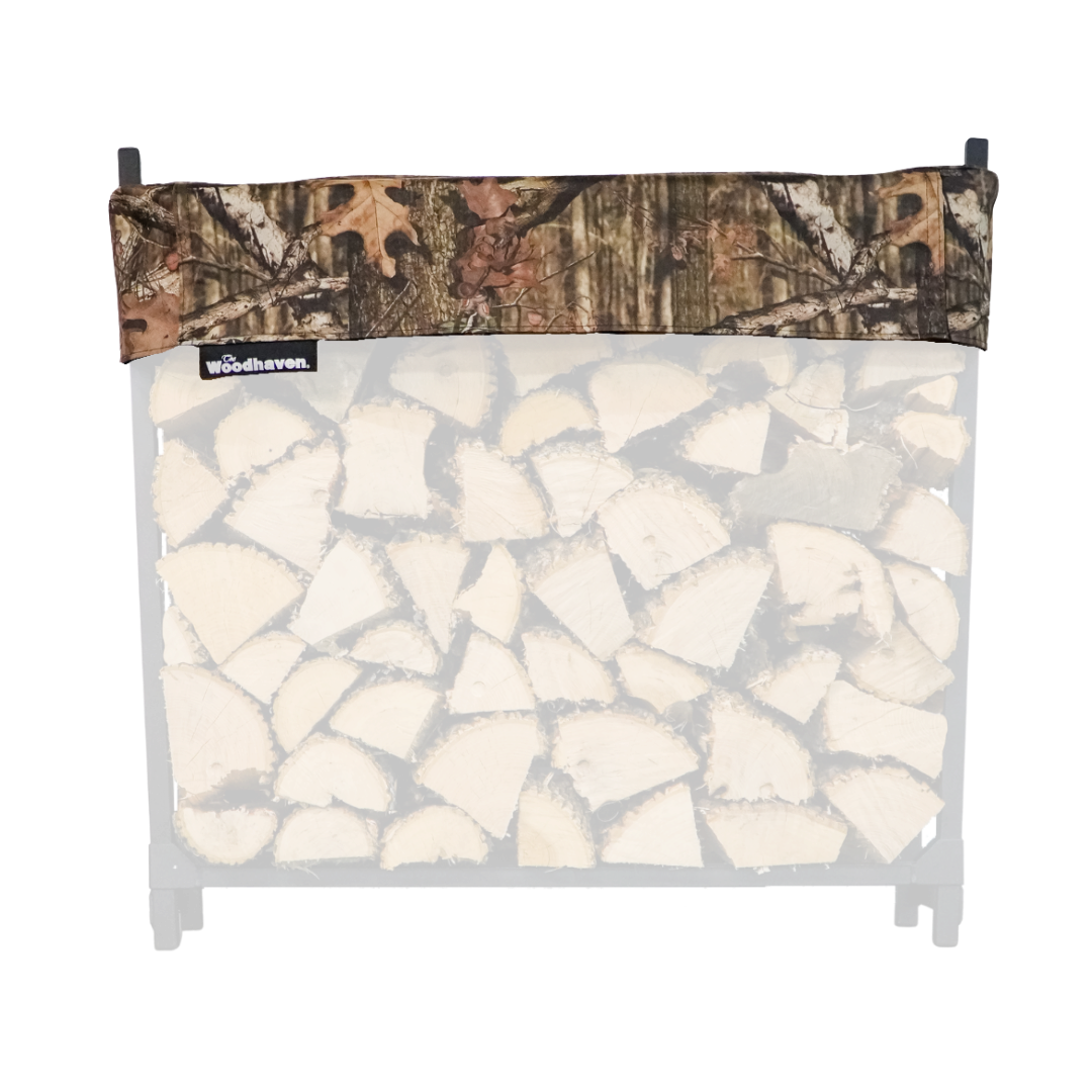 Short Firewood Rack Seasoning Cover – Woodhaven