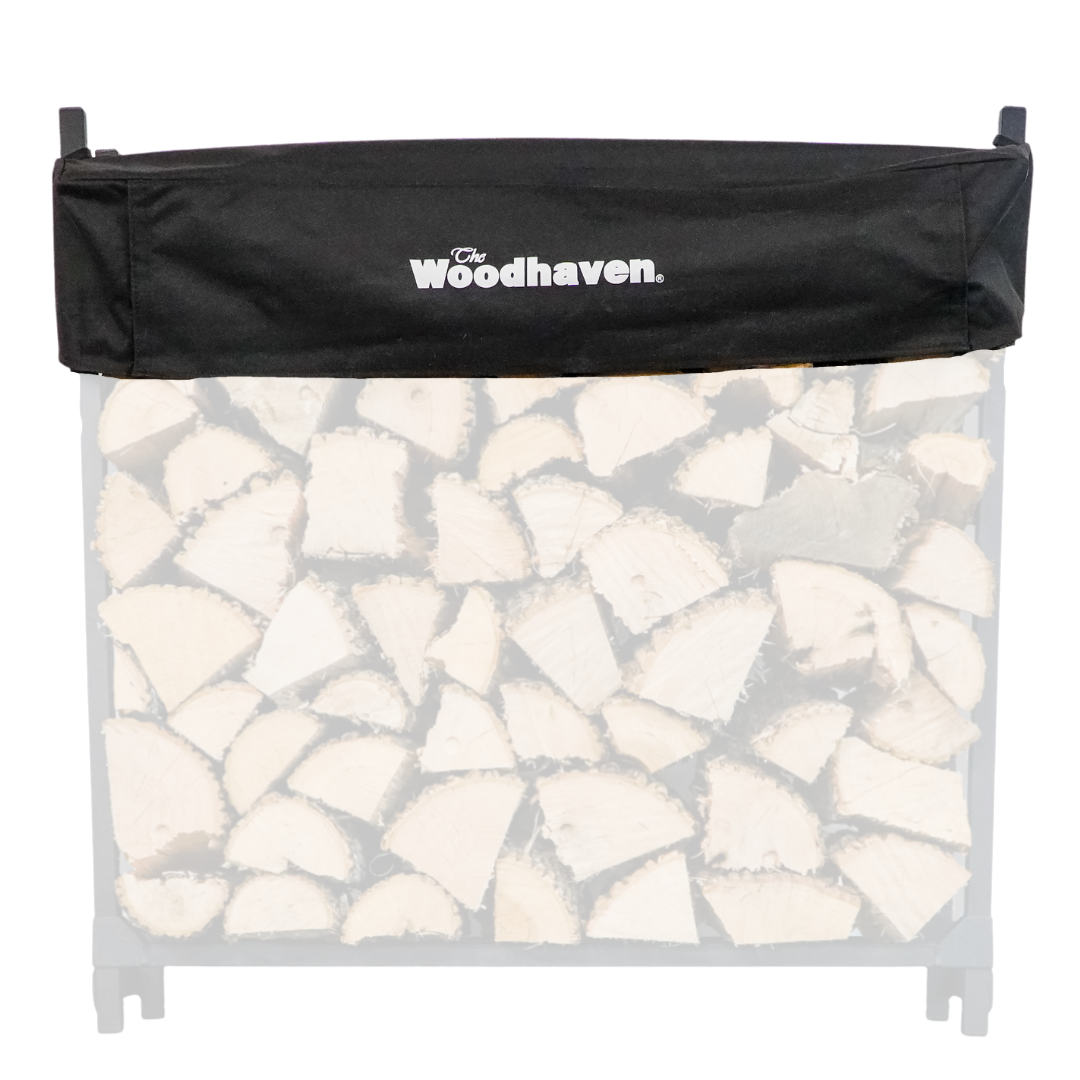 Short Firewood Rack Seasoning Cover – Woodhaven