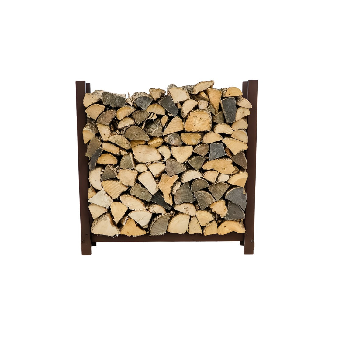 3 ft Steel Firewood Rack Holds 1/8 Cord Woodhaven