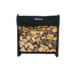 3 ft Steel Firewood Rack Holds 1/8 Cord Woodhaven