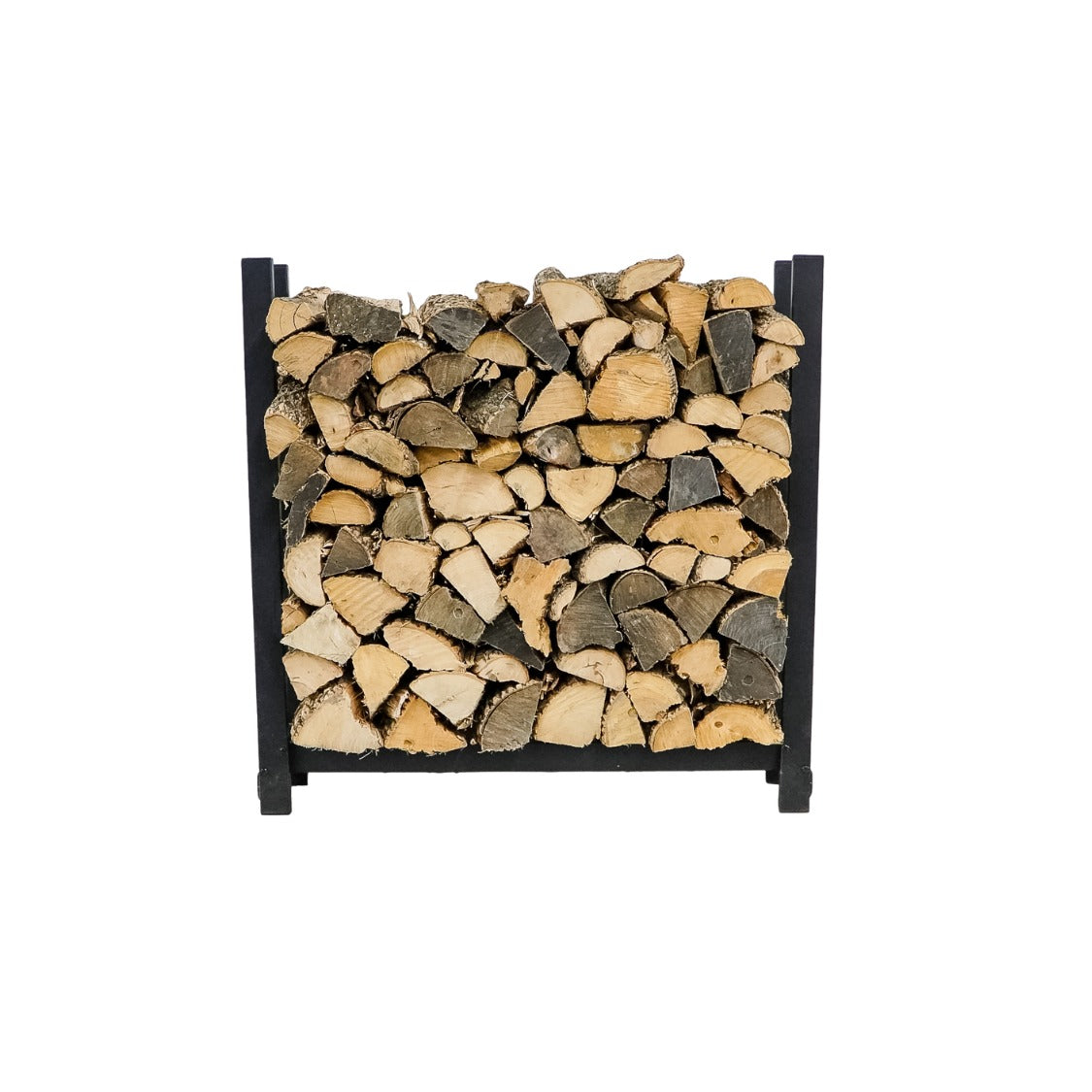 3 ft Steel Firewood Rack Holds 1/8 Cord Woodhaven