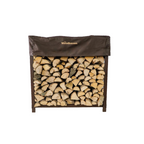 3 ft Steel Firewood Rack Holds 1/8 Cord Woodhaven