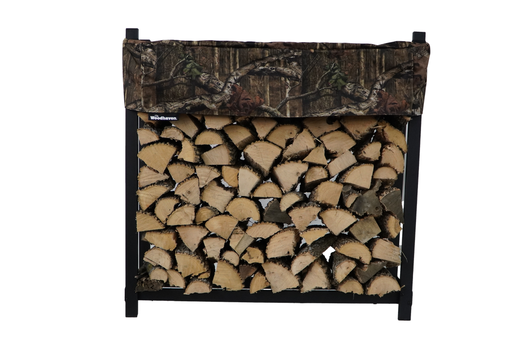 Short Firewood Rack Seasoning Cover – Woodhaven