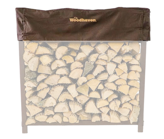 Short Firewood Rack Seasoning Cover – Woodhaven