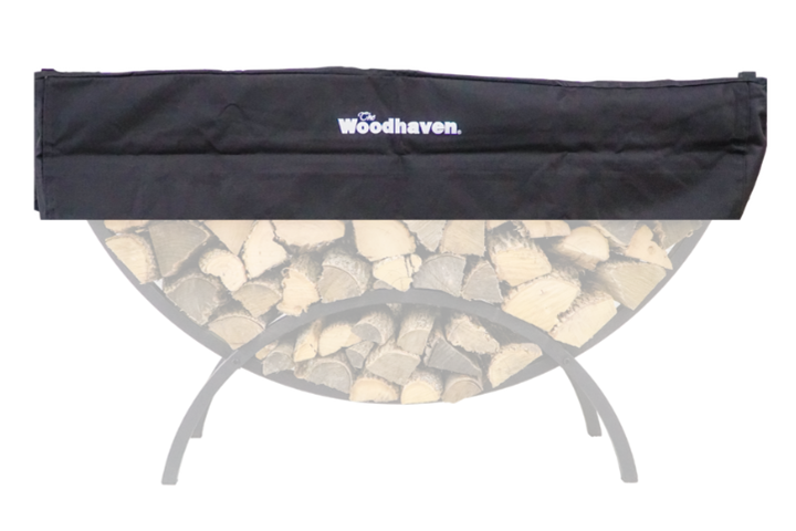 Short Firewood Rack Seasoning Cover – Woodhaven