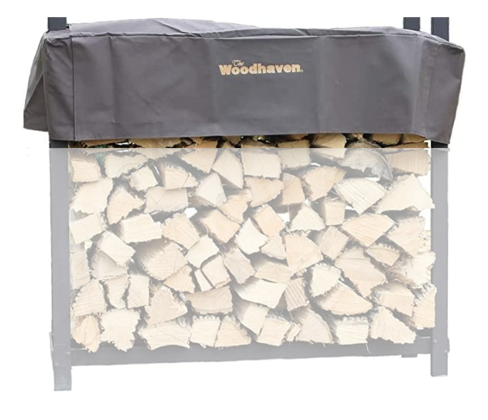 Short Firewood Rack Seasoning Cover – Woodhaven