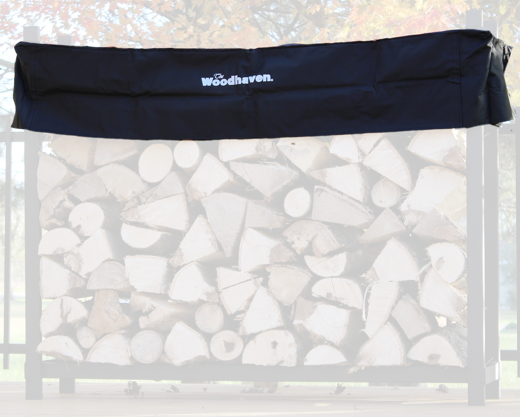 Short Firewood Rack Seasoning Cover – Woodhaven