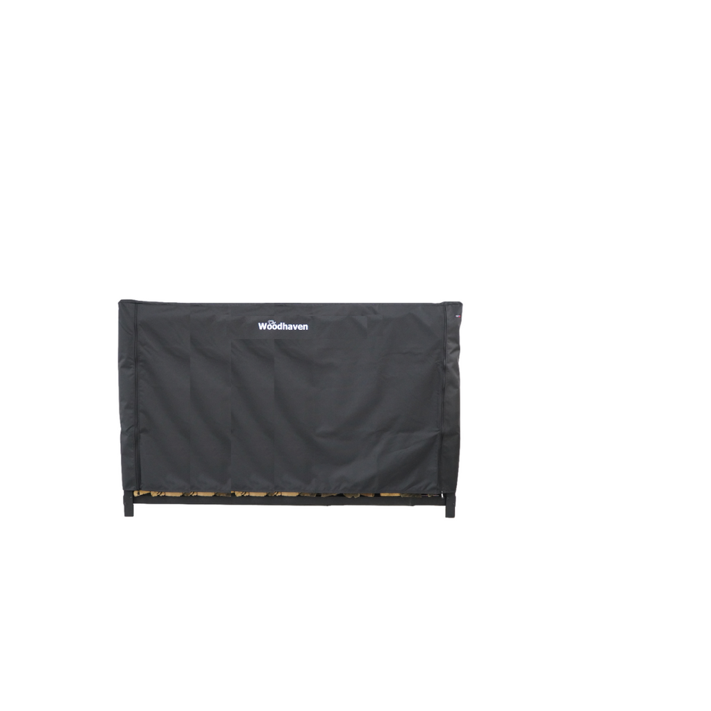 Full Firewood Rack Cover with Zipper   USA Made  Woodhaven