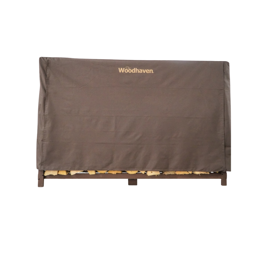 6 ft Steel Firewood Rack Holds 1/3 Cord Plus Woodhaven