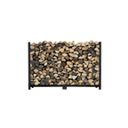 6 ft Steel Firewood Rack Holds 1/3 Cord Plus Woodhaven