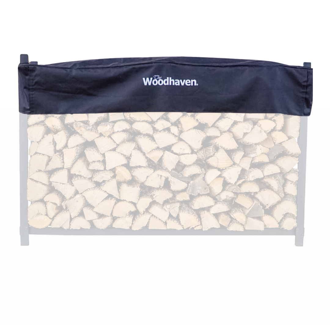 Short Firewood Rack Seasoning Cover – Woodhaven