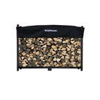 6 ft Steel Firewood Rack Holds 1/3 Cord Plus Woodhaven