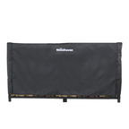 Full Firewood Rack Cover with Zipper   USA Made  Woodhaven