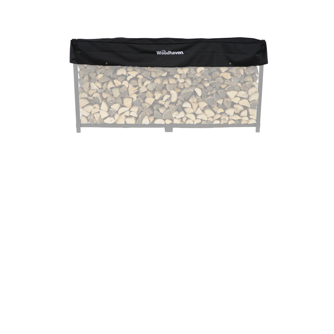 Short Firewood Rack Seasoning Cover – Woodhaven
