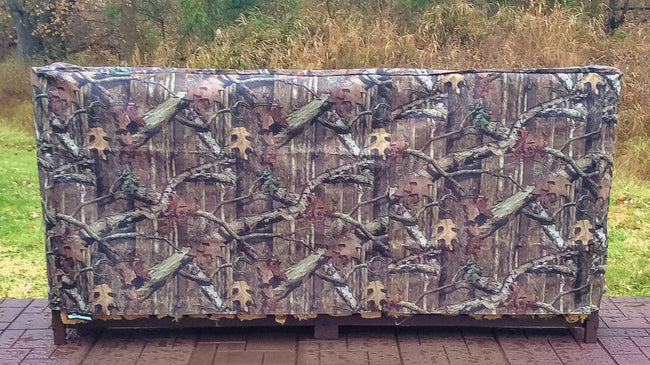 The Woodhaven Full Firewood Rack Covers Main Image