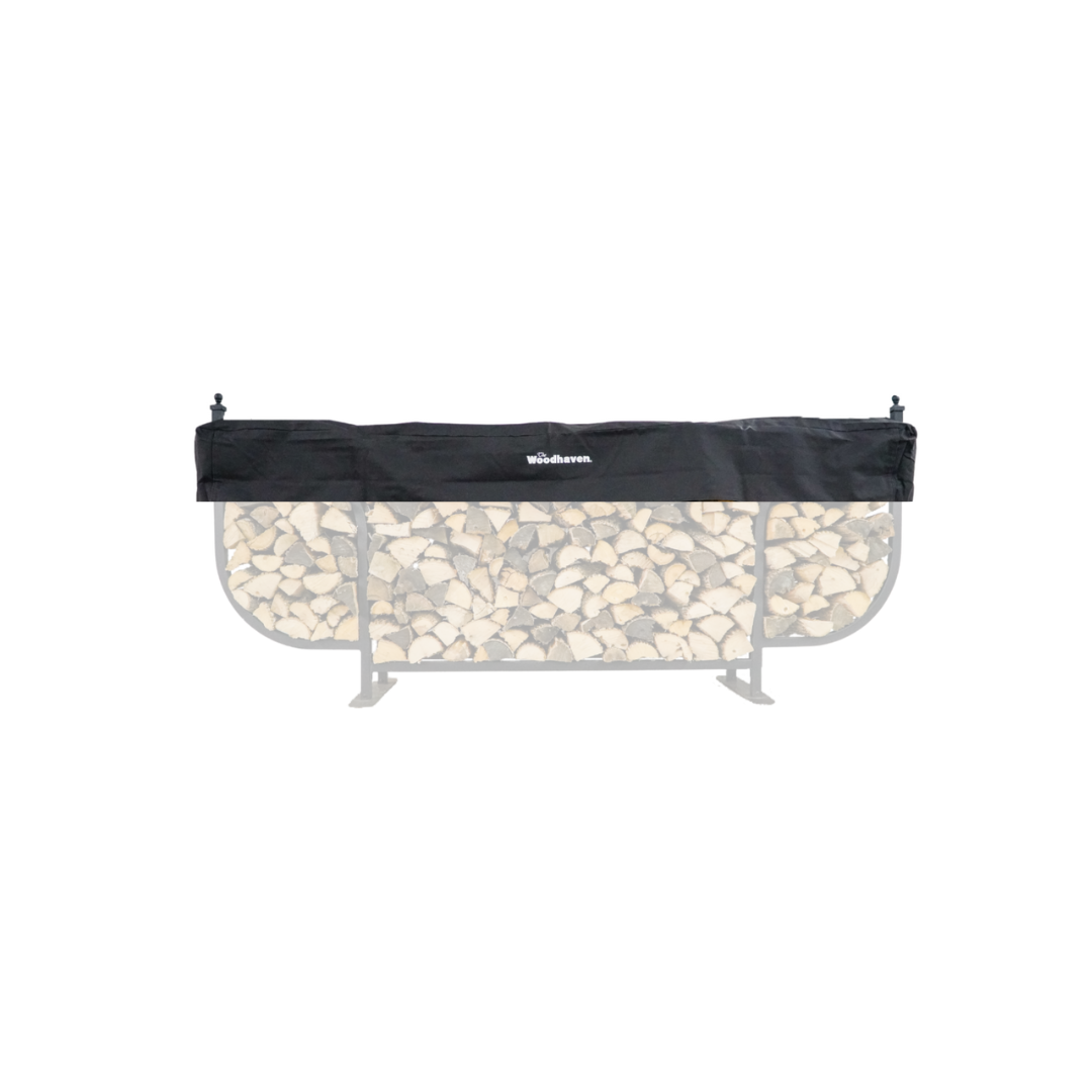 Short Firewood Rack Seasoning Cover – Woodhaven