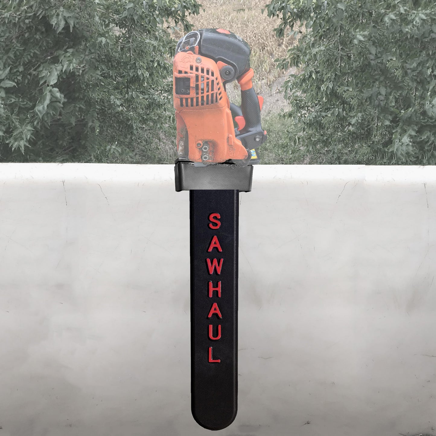 SawHaul Mount for Fiberglass Insulated Aerial Bucket Trucks