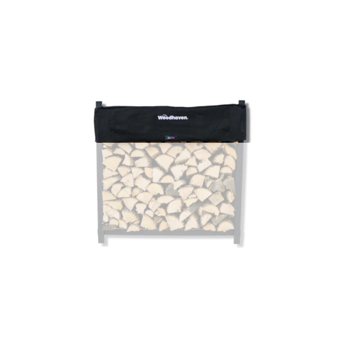 Standard Firewood Rack Seasoning Cover   USA Made   Woodhaven