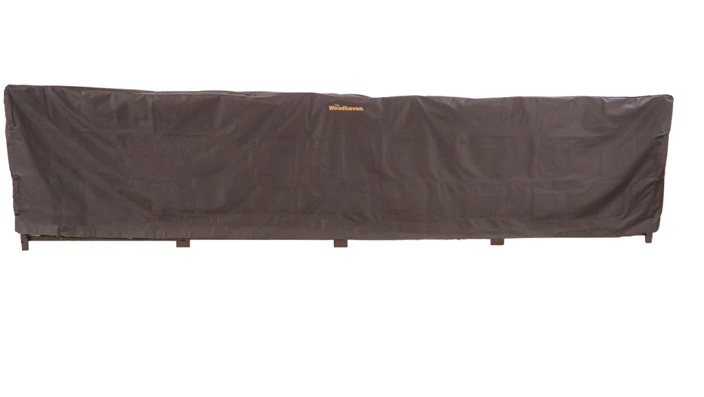 The Woodhaven Full Firewood Rack Covers