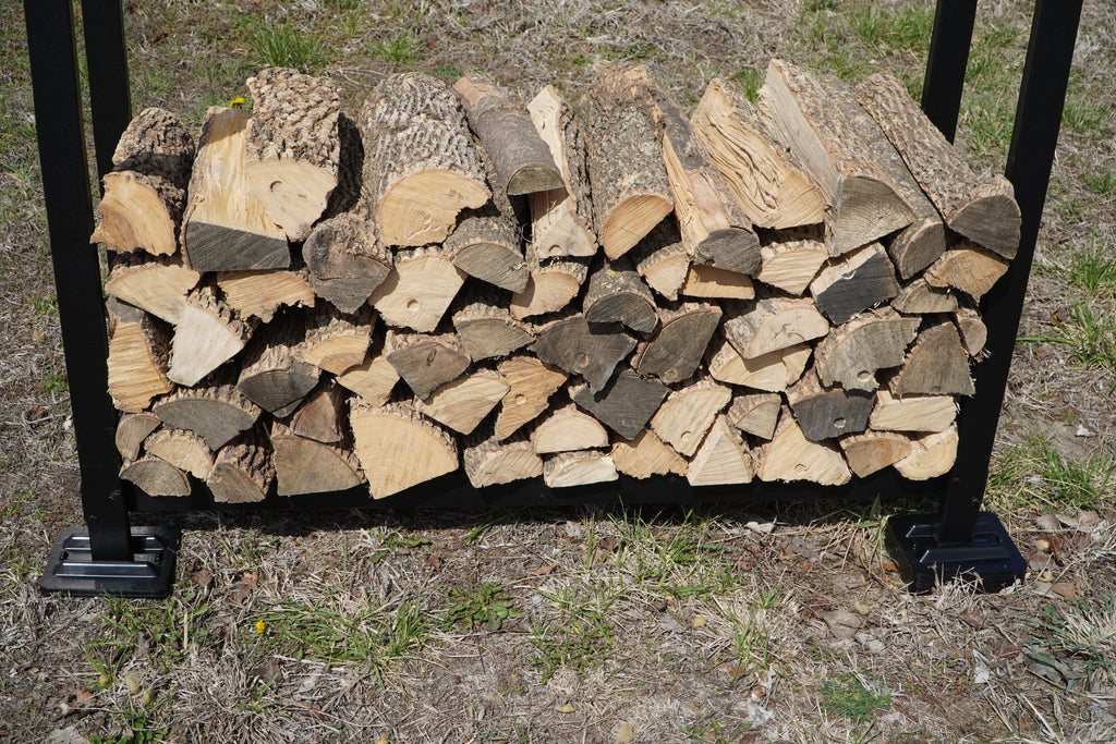 Firewood Rack Support Bases   Black or Brown  Woodhaven