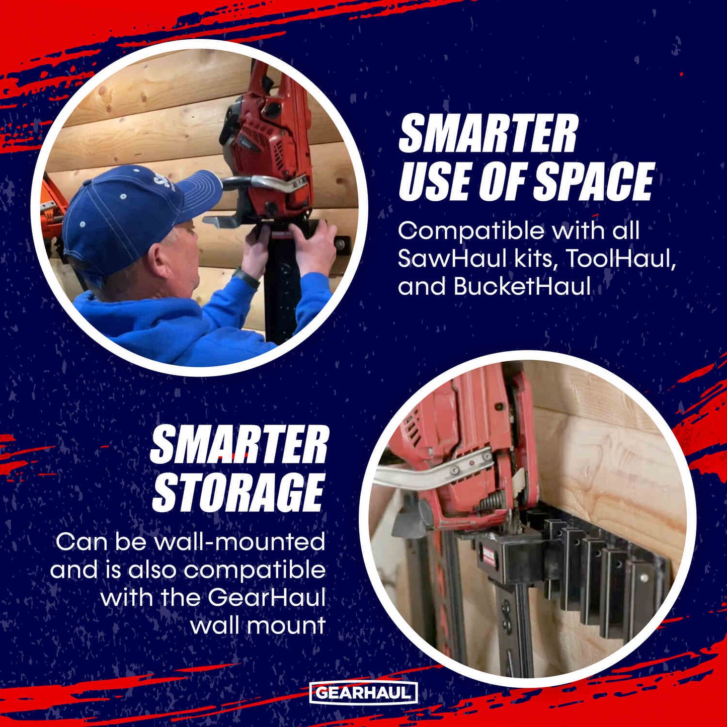 SawHaul Snap-Lok Rotating Mount for Tractors
