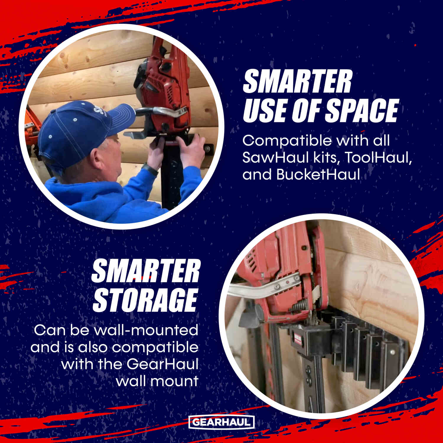 SawHaul Snap-Lok Rotating Mount for Tractors