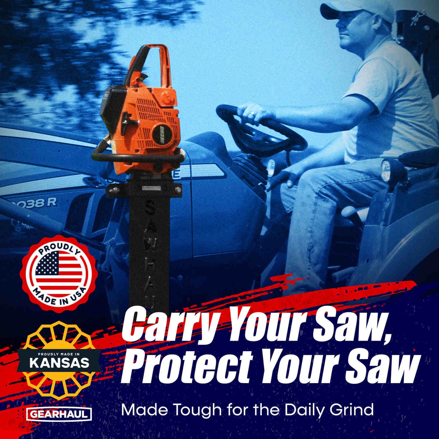 SawHaul Fixed Mount for Tractors