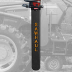 SawHaul Universal Chainsaw Carrier FIXED MOUNT for TRACTOR LOADER ARMS