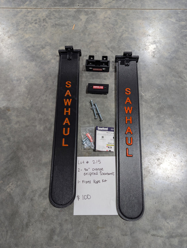 2- 36" ORANGE SCABBARDS AND A FIXED ROPS KIT Hover Image