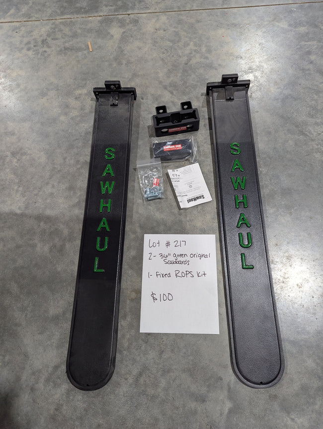 2 36" GREEN SCABBARDS FIXED ROPS KIT Hover Image
