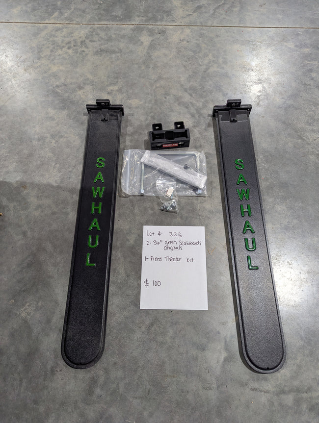2 GREEN 36" SCABBARDS FIXED TRACTOR KIT Hover Image