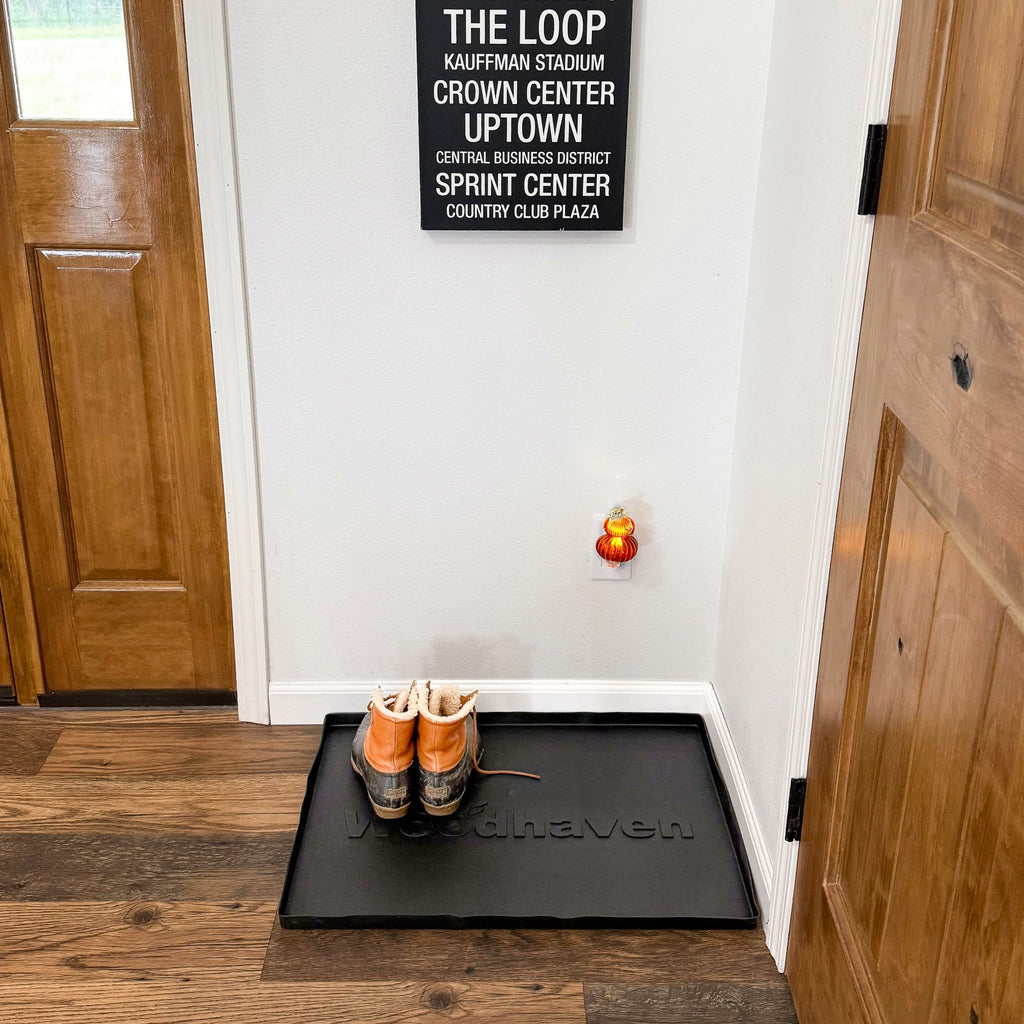 Multi-Purpose Firewood Rack Mat   Waterproof  Woodhaven