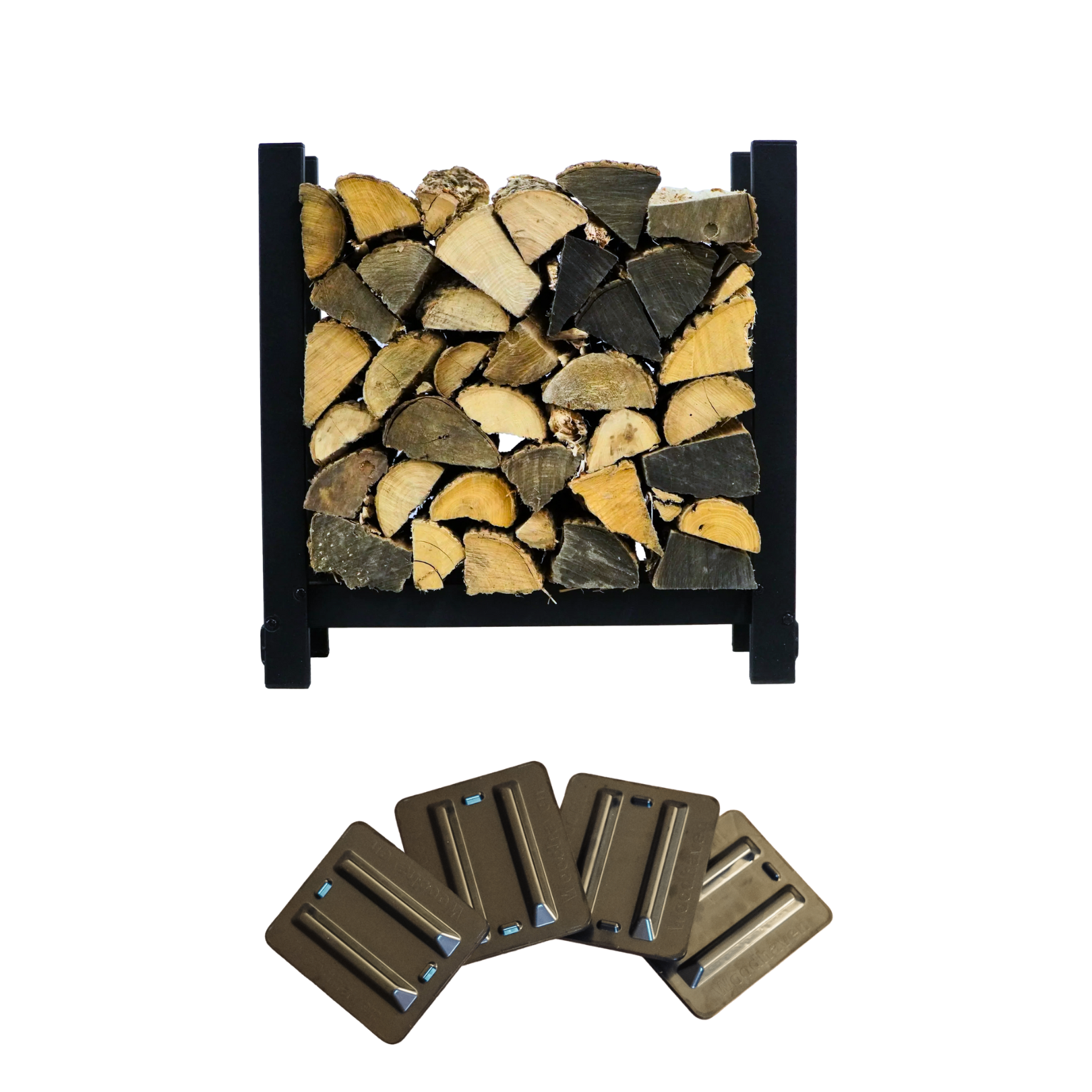 2 ft Steel Firewood Rack   Woodhaven