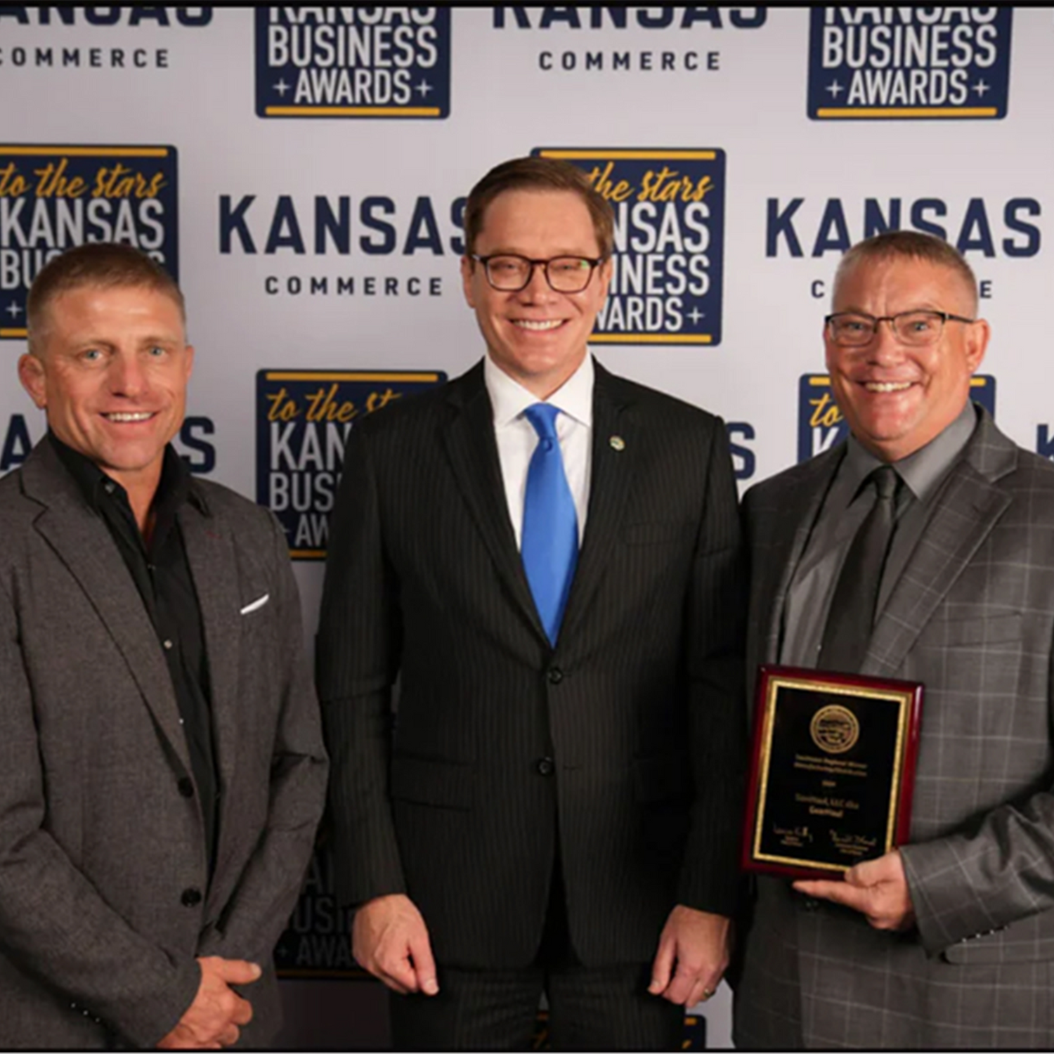 KENNY JASON AND LT GOV AT THE TO THE STARS AWATDS CEREMONY