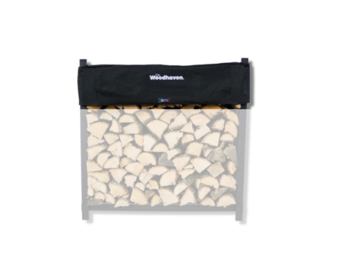 Standard Firewood Rack Seasoning Cover   USA Made   Woodhaven